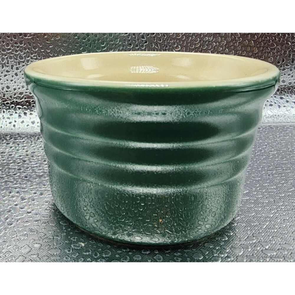 Le Creuset Stoneware Green Ramekins Sauce/Condiments Bowl (4) READ LISTING!!! - Picture 4 of 16